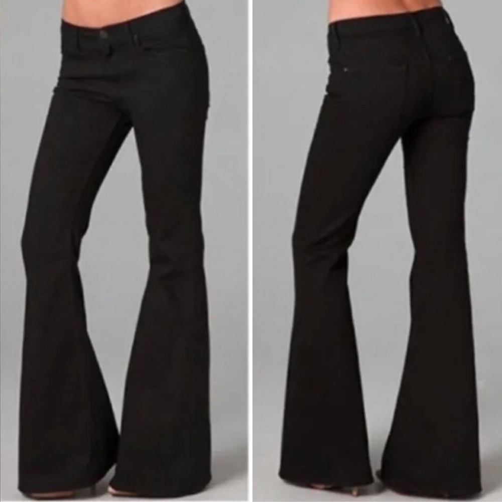 {CofH} Angie Super Flare Jeans | black sz 32